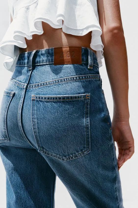 Z.02 STRAIGHT HIGH-WAIST ANKLE JEANS