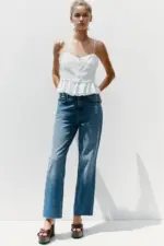 Z.02 STRAIGHT HIGH-WAIST ANKLE JEANS