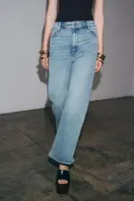 JEANS ZW COLLECTION WIDE LEG HIGH-WAIST