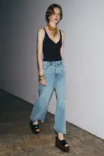 JEANS ZW COLLECTION WIDE LEG HIGH-WAIST