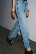 JEANS ZW COLLECTION WIDE LEG HIGH-WAIST