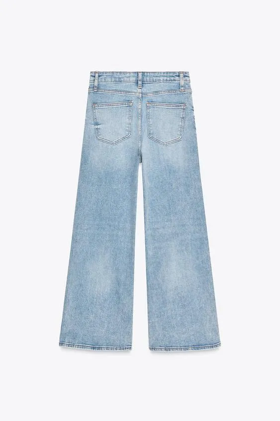 JEANS ZW COLLECTION WIDE LEG HIGH-WAIST