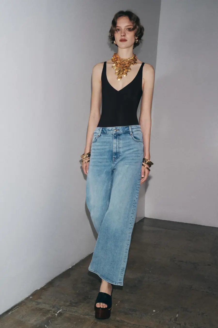 JEANS ZW COLLECTION WIDE LEG HIGH-WAIST