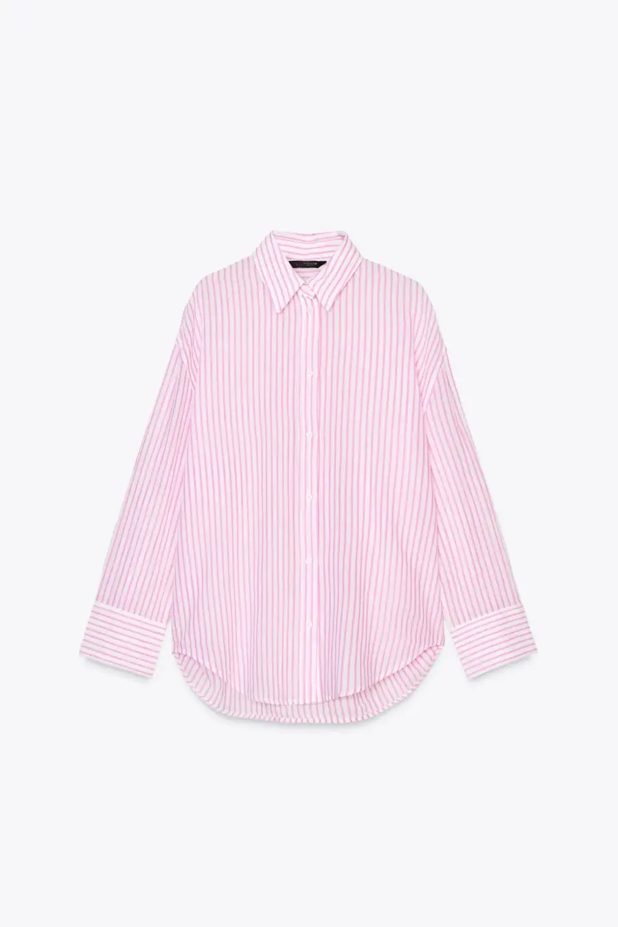 OVERSIZE STRIPED GAUZE SHIRT