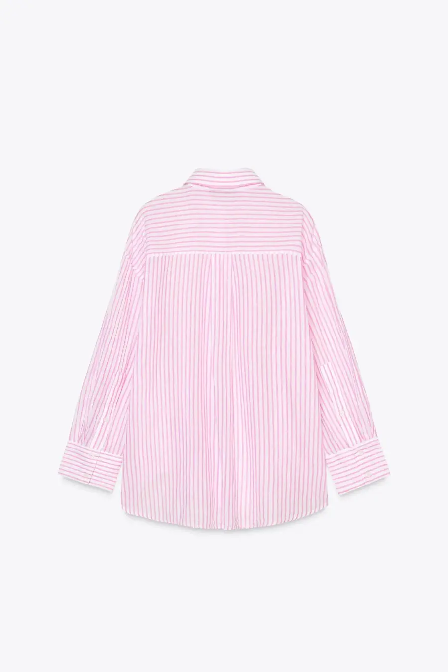 OVERSIZE STRIPED GAUZE SHIRT