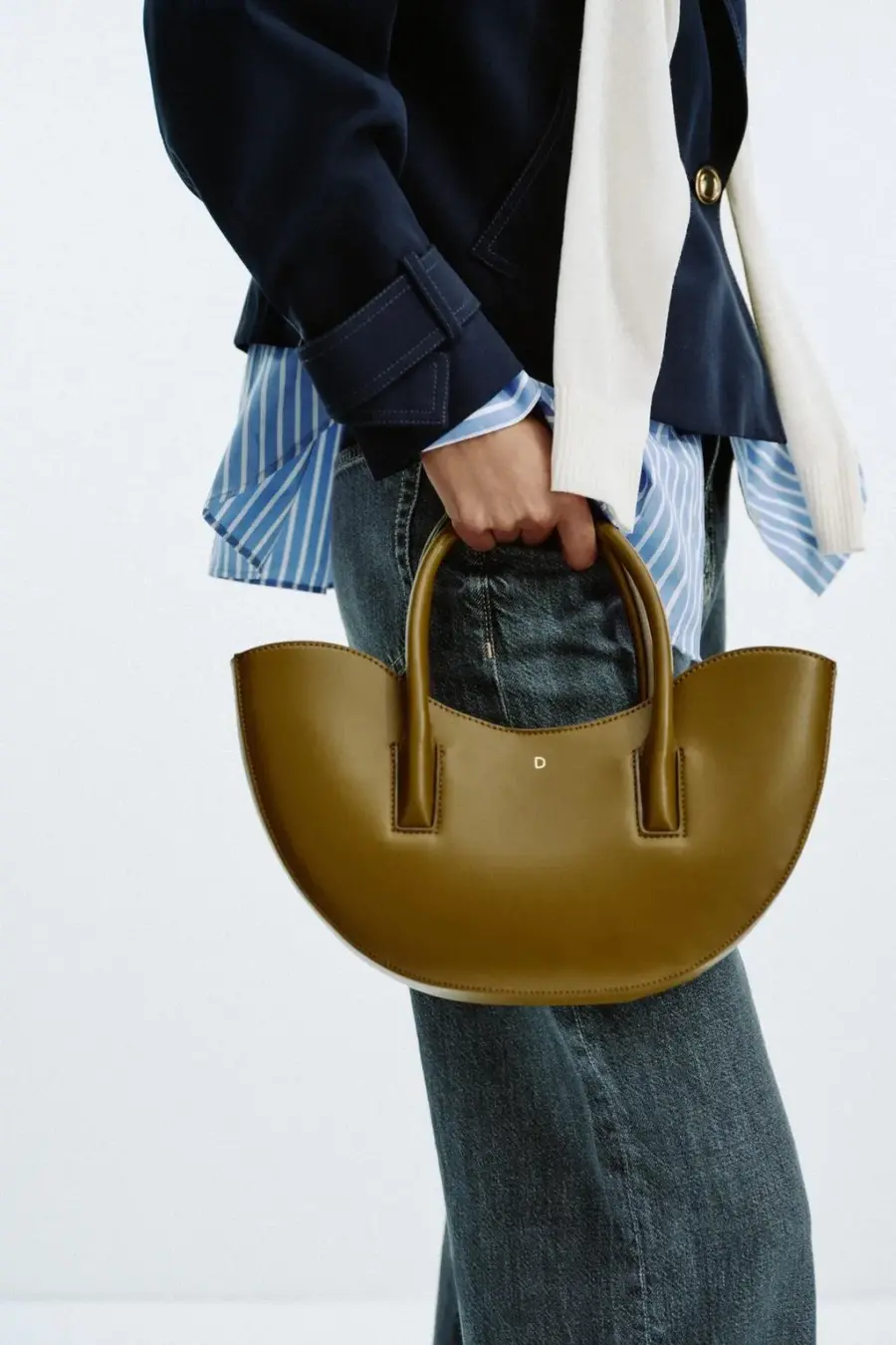 OVAL MINI TOTE BAG