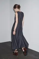 ZW COLLECTION DENIM MIDI DRESS