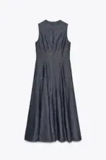 ZW COLLECTION DENIM MIDI DRESS