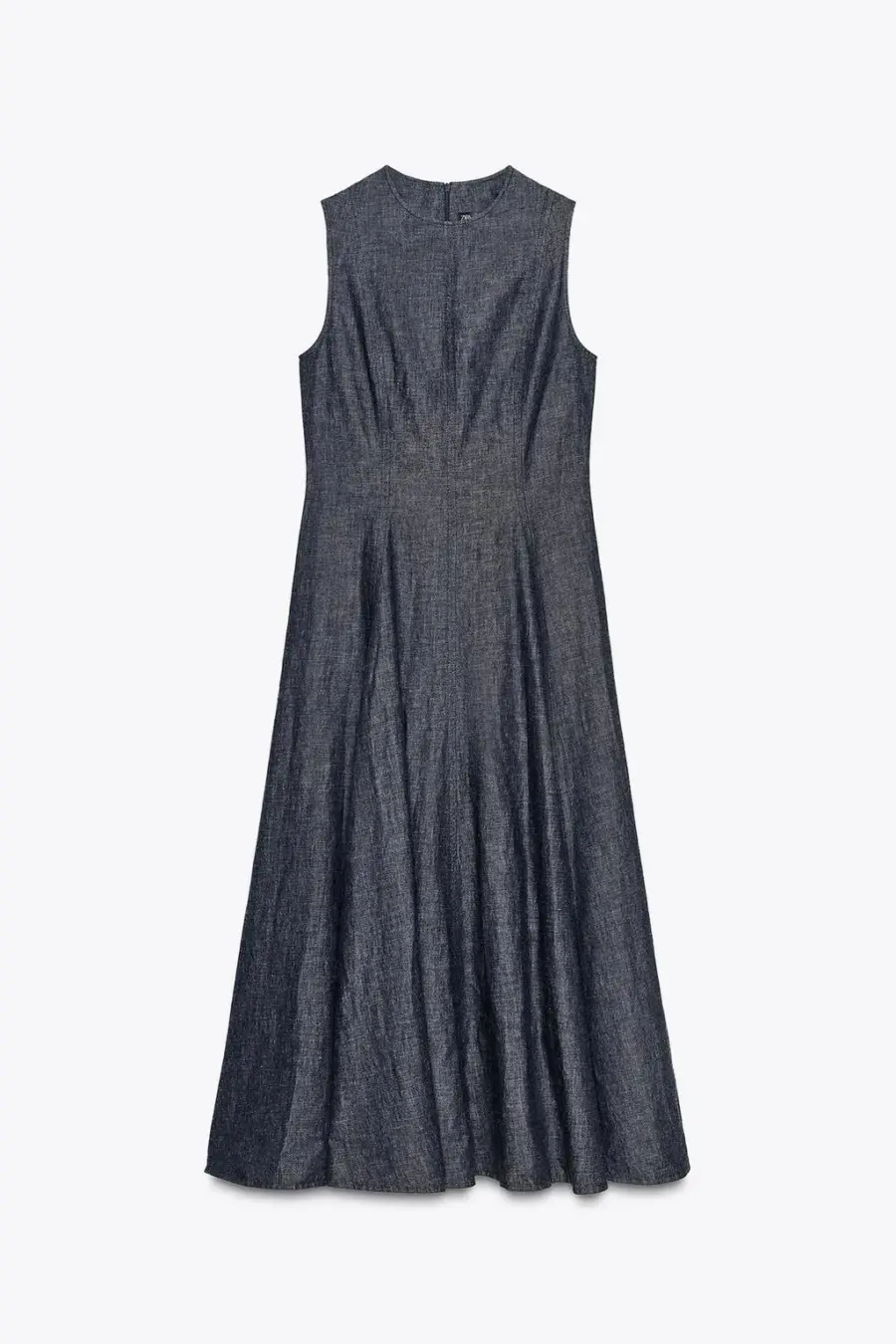 ZW COLLECTION DENIM MIDI DRESS