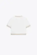 CONTRAST SHORT SLEEVE BLAZER
