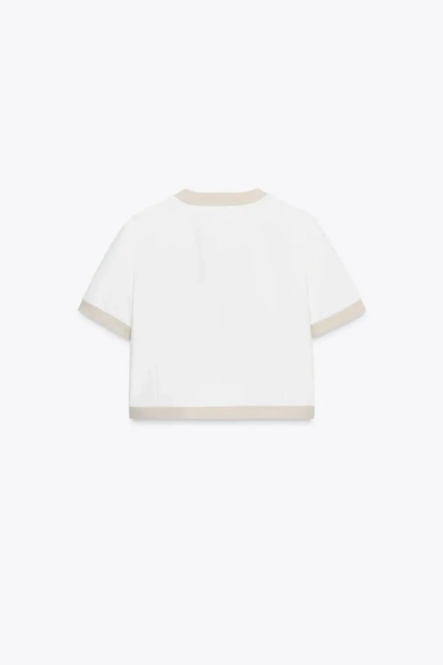 CONTRAST SHORT SLEEVE BLAZER