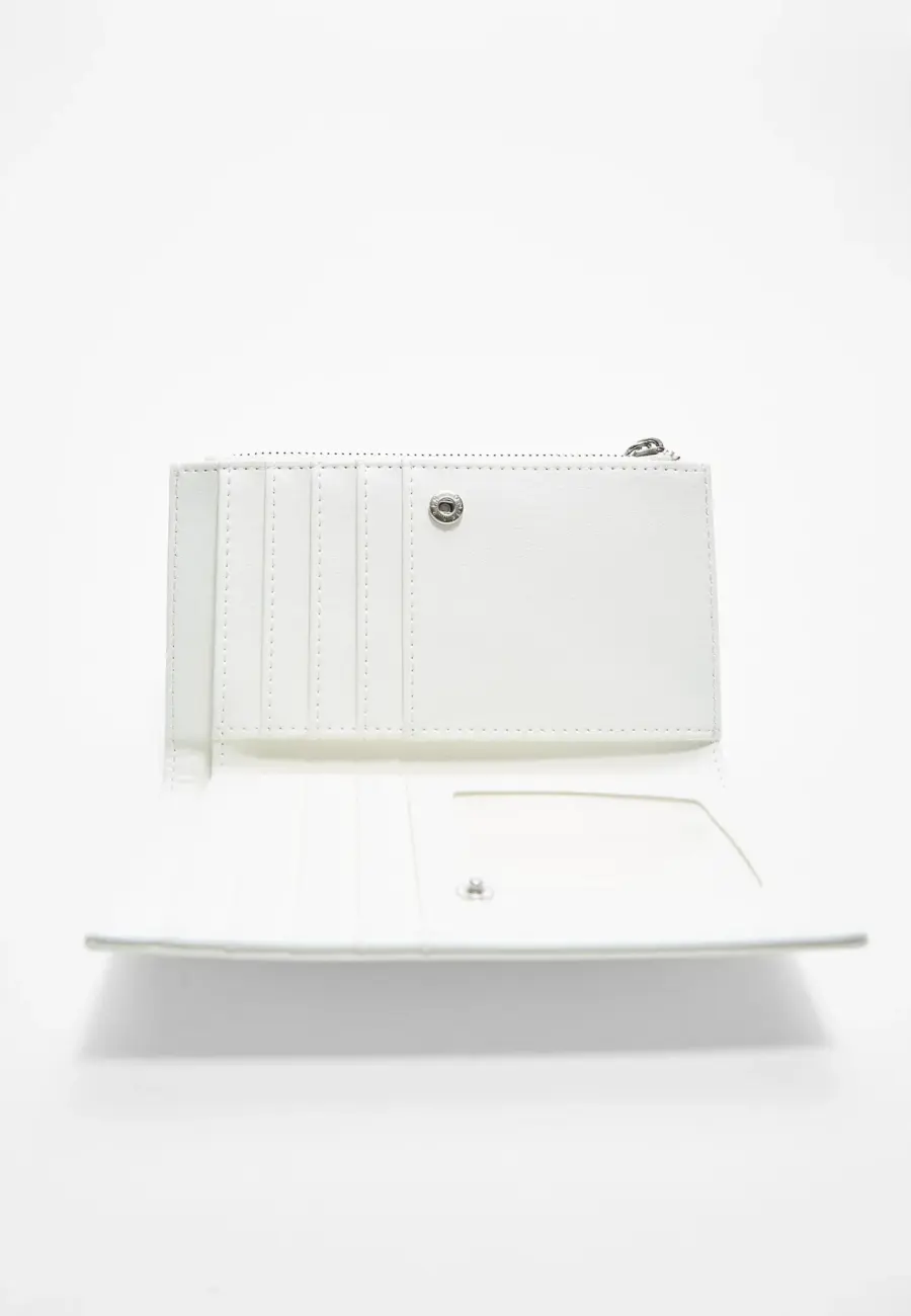 Basic mock croc wallet