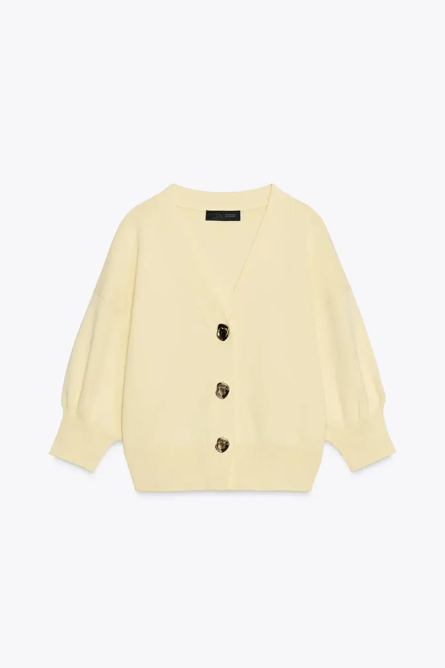 CARDIGAN WITH THREE-QUARTER SLEEVES