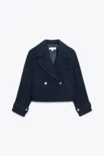 DOUBLE-BREASTED SHORT JACKET