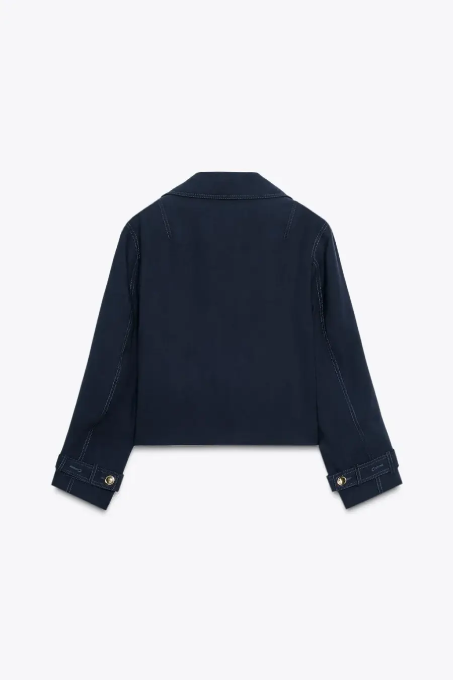DOUBLE-BREASTED SHORT JACKET