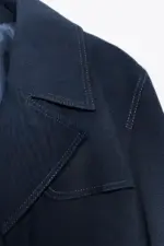 DOUBLE-BREASTED SHORT JACKET