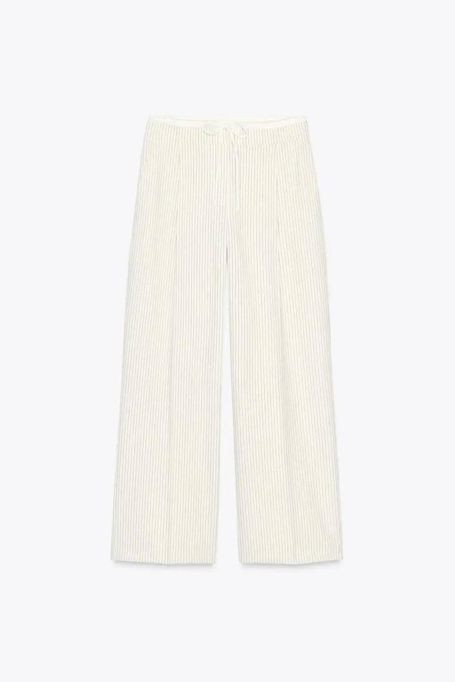 WIDE-LEG TROUSERS WITH DOUBLE WAISTBAND