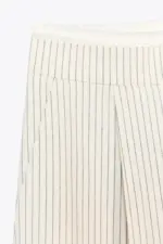 WIDE-LEG TROUSERS WITH DOUBLE WAISTBAND