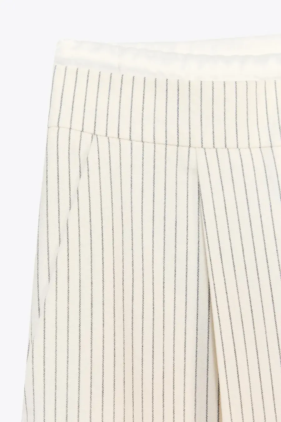 WIDE-LEG TROUSERS WITH DOUBLE WAISTBAND