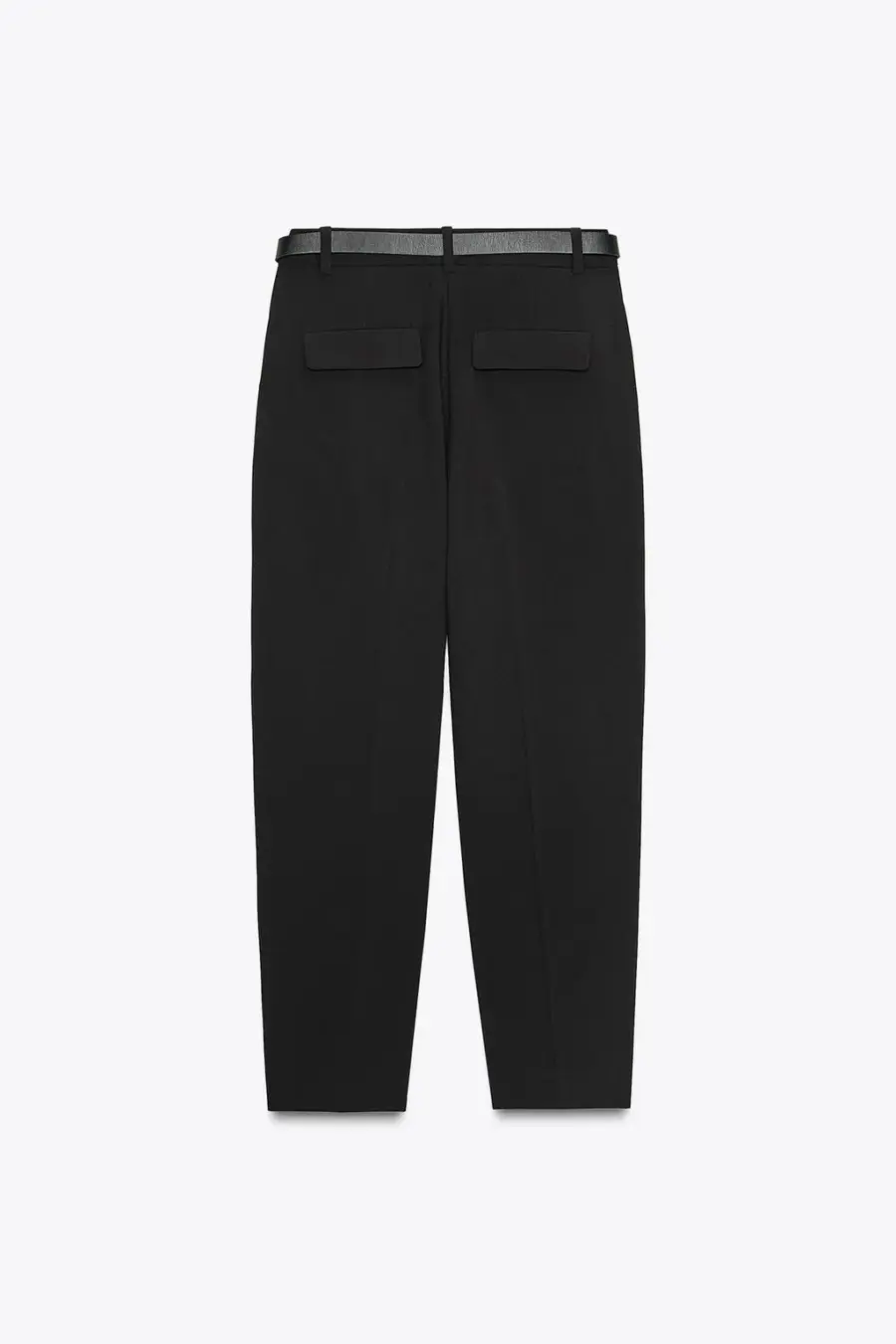 DARTED TROUSERS WITH BELT