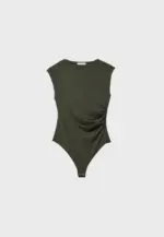 Gathered bodysuit