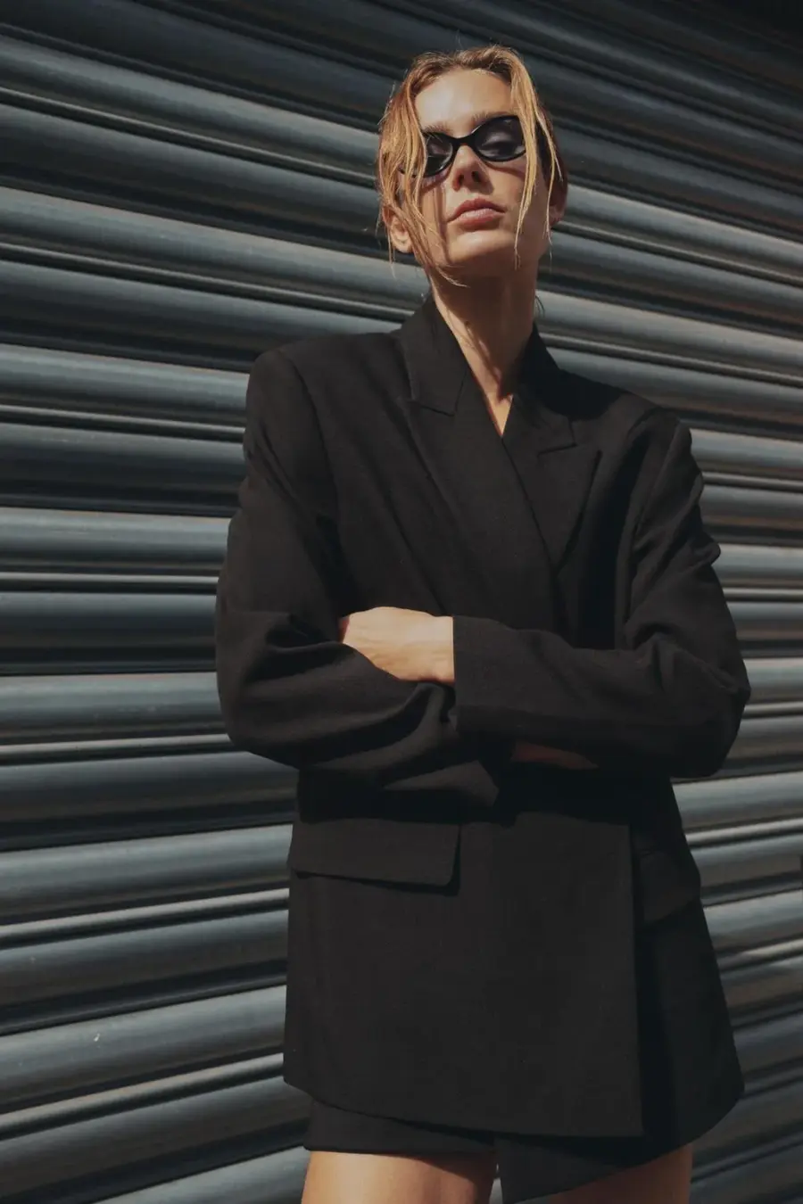 OVERSIZED DOUBLE BREASTED BLAZER