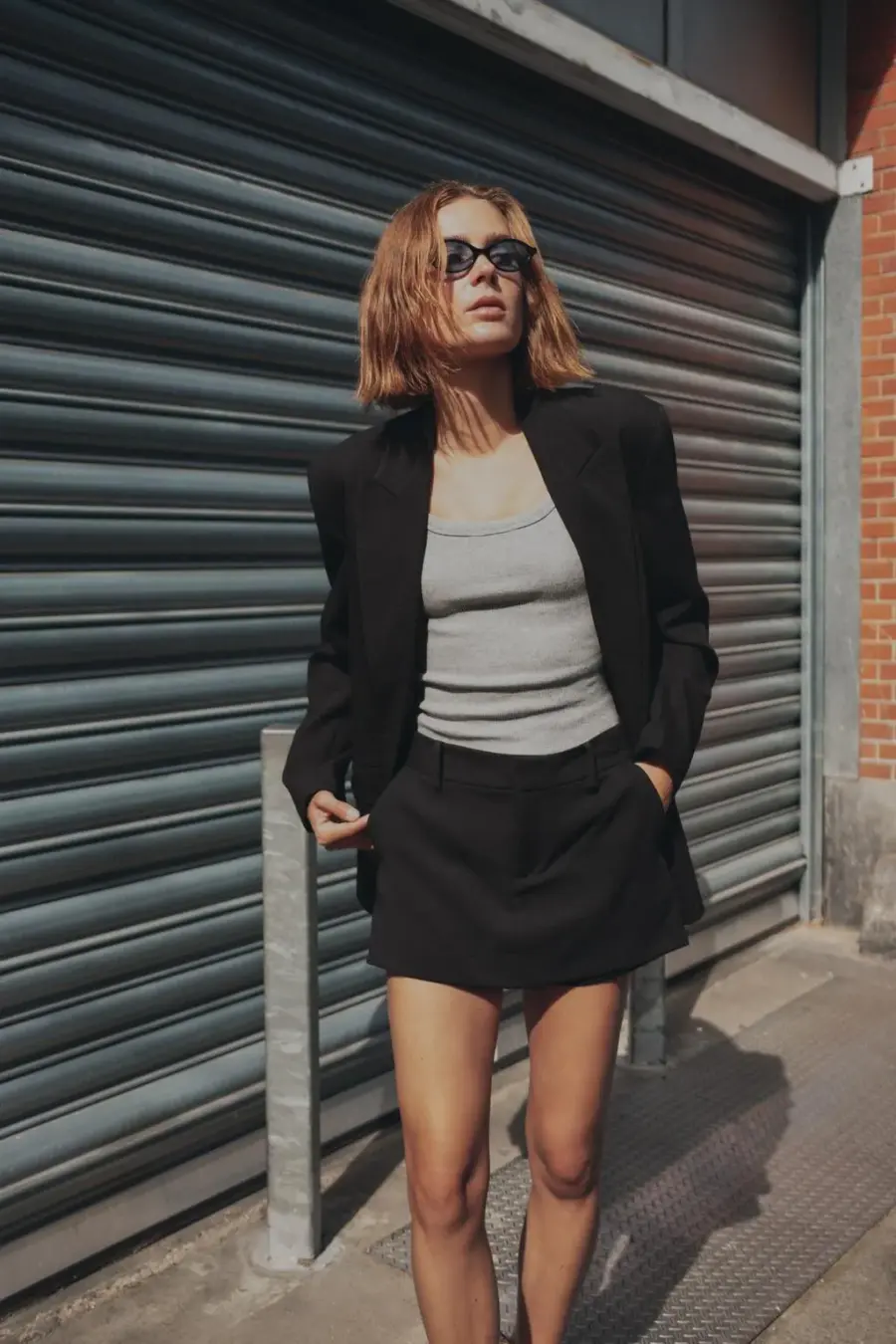 OVERSIZED DOUBLE BREASTED BLAZER