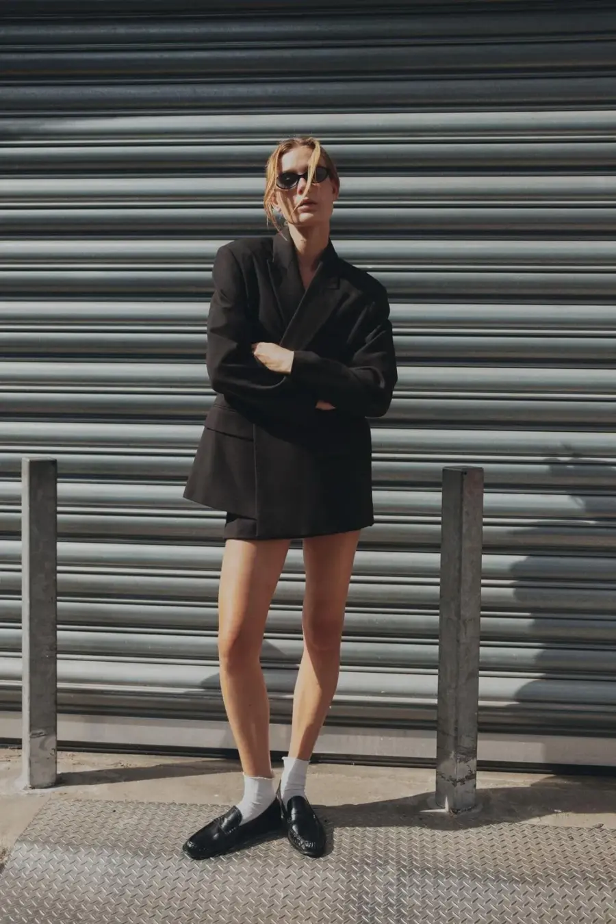 OVERSIZED DOUBLE BREASTED BLAZER