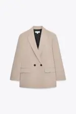 OVERSIZED DOUBLE-BREASTED BLAZER