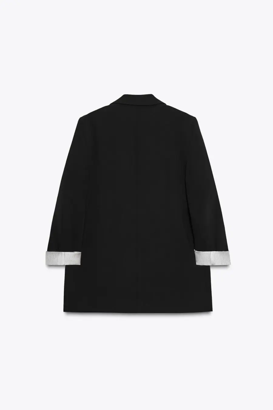 PRINTED CUFF BLAZER