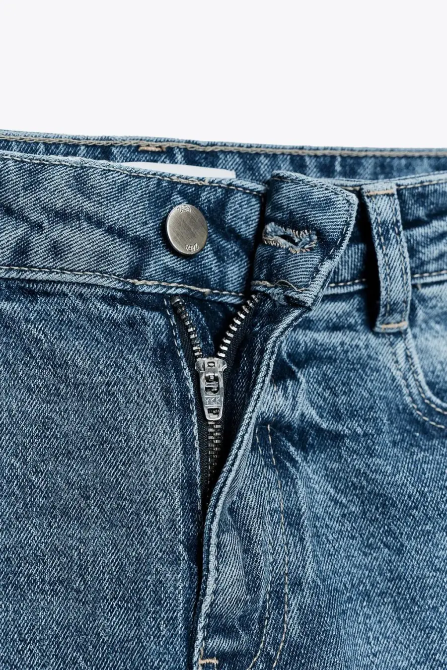 Z.10 HIGH-WAIST BELTED CULOTTES JEANS