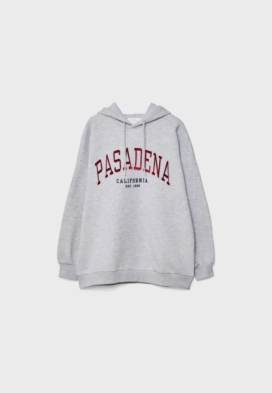 Embroidered hoodie