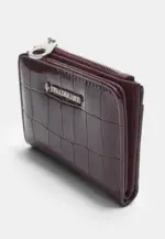 Mock croc purse wallet