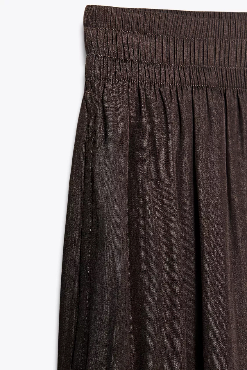 WIDE FLOWING TROUSERS