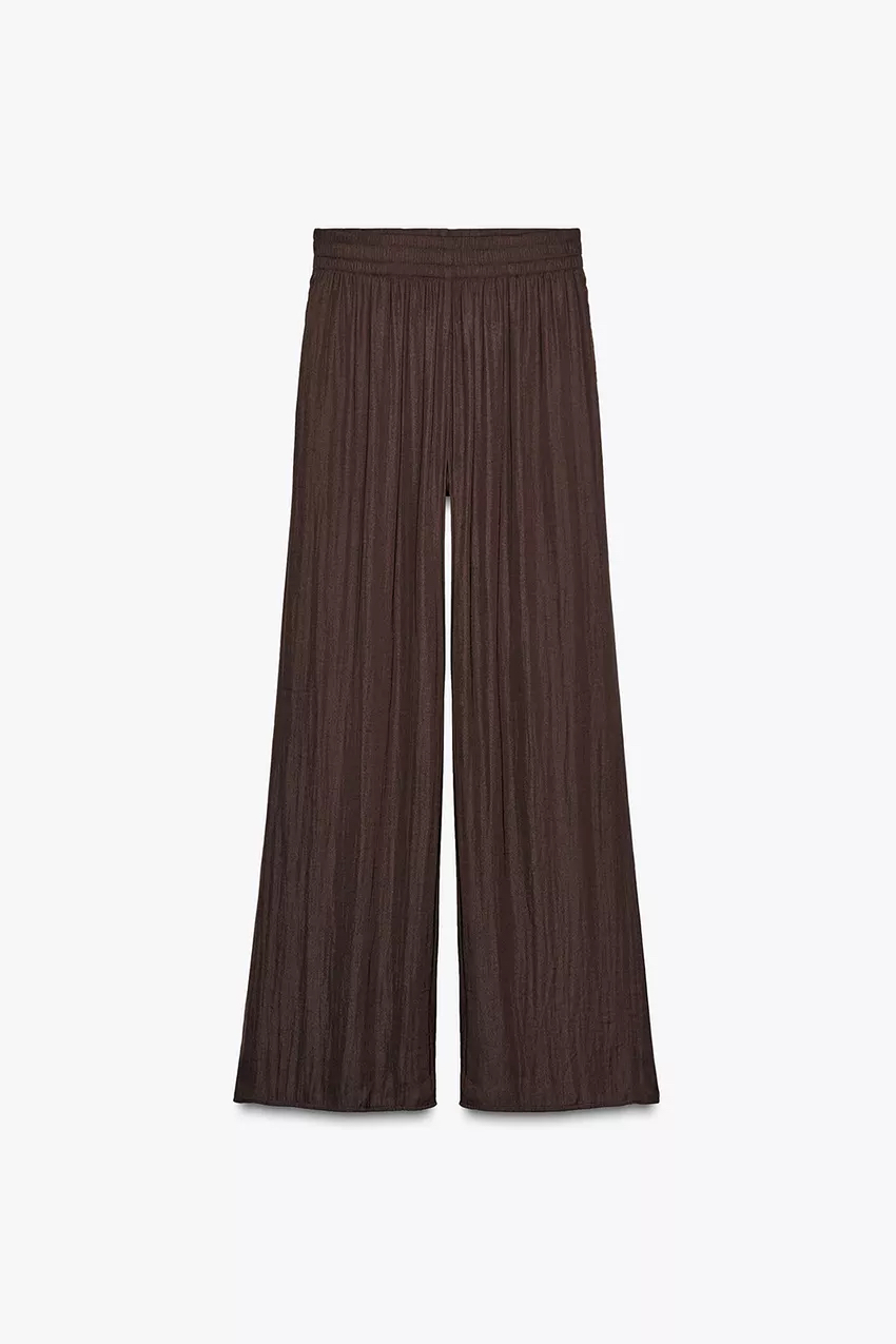 WIDE FLOWING TROUSERS