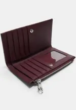 Basic mock croc wallet