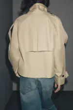 SHORT WATER-REPELLENT TRENCH ZW COLLECTION