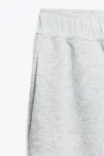 WIDE-LEG PLUSH TROUSERS