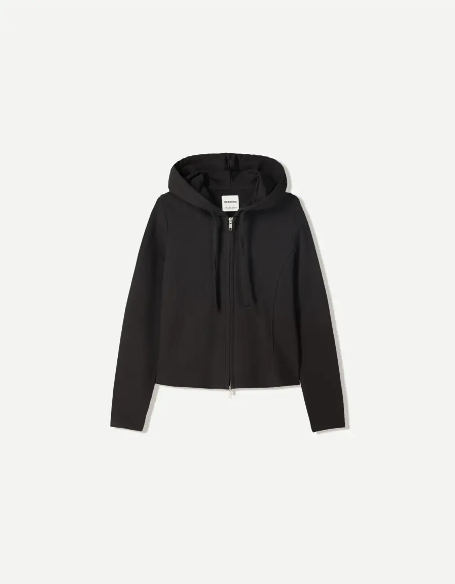 Hoodie with zipper