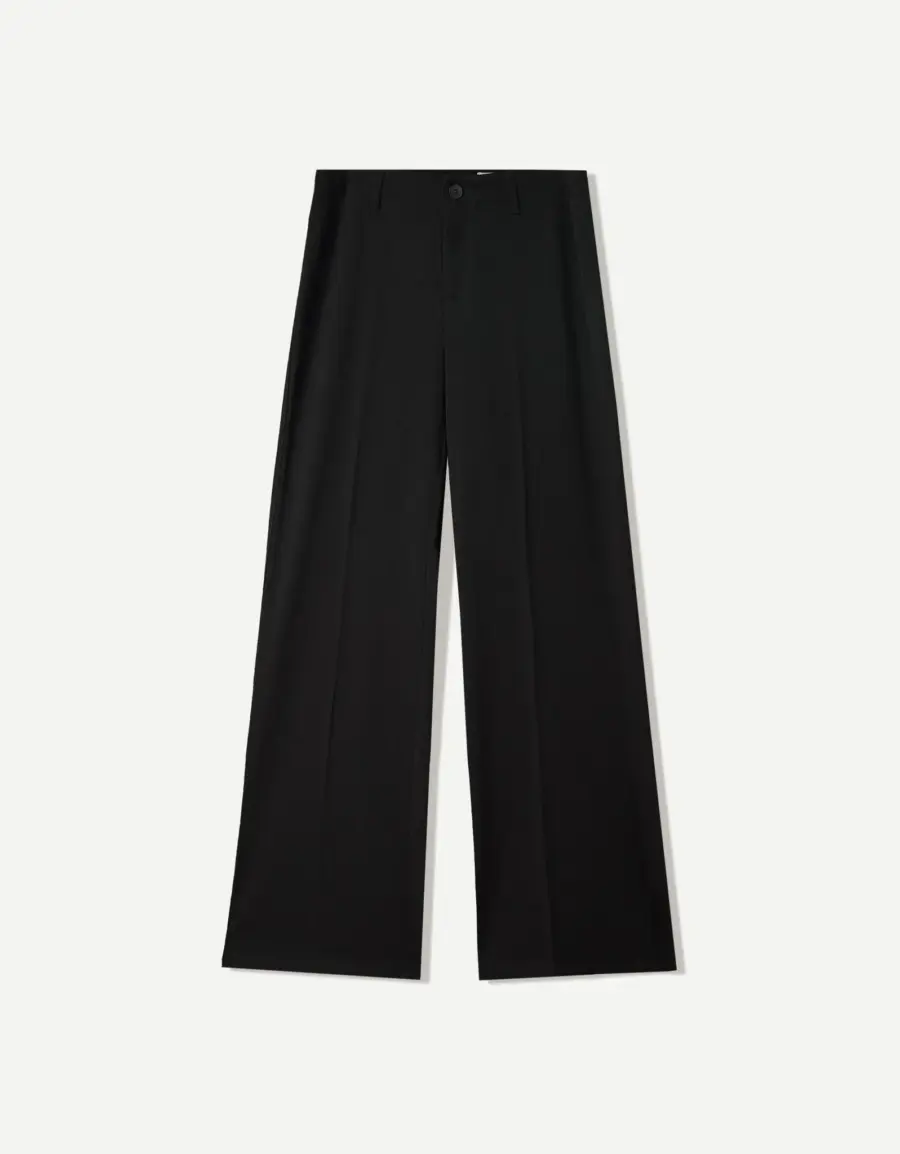 Wide leg trousers