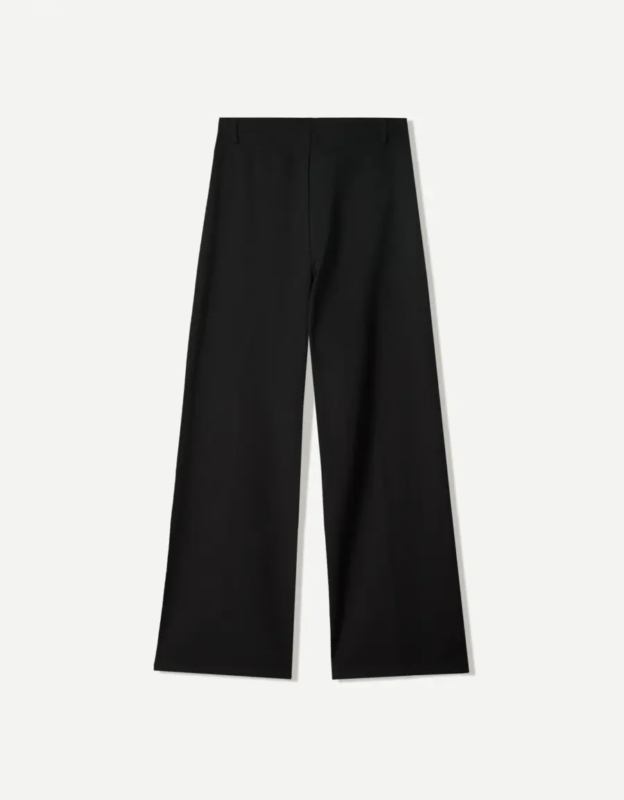 Wide leg trousers