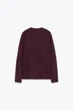 V-NECK KNIT SWEATER