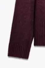 V-NECK KNIT SWEATER