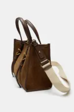 CORDUROY MINI TOTE BAG