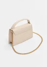 Double-handle crossbody bag