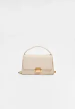 Double-handle crossbody bag