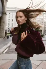 DOUBLE-FACED JACKET WITH TOGGLES