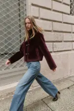 DOUBLE-FACED JACKET WITH TOGGLES