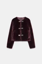 DOUBLE-FACED JACKET WITH TOGGLES