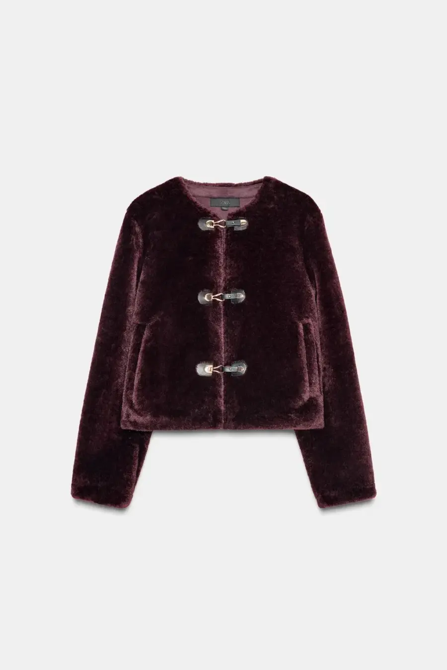 DOUBLE-FACED JACKET WITH TOGGLES